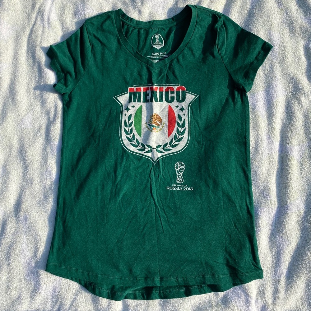 Mexico FIFA World Cup V-neck T